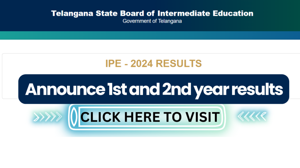 TSBIE exam to announce first and second year results